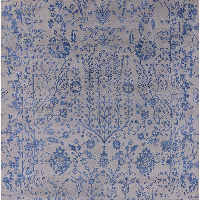 Mid-Century Modern Dark Gray Oriental Rug, urb2769