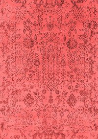 Oriental Red Industrial Rug, urb2769red