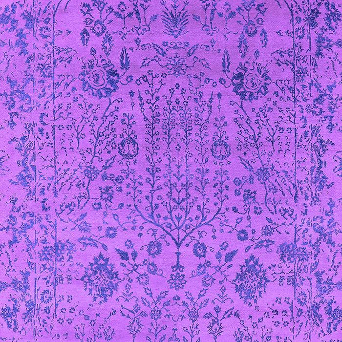 Machine Washable Oriental Purple Industrial Area Rugs, wshurb2769pur