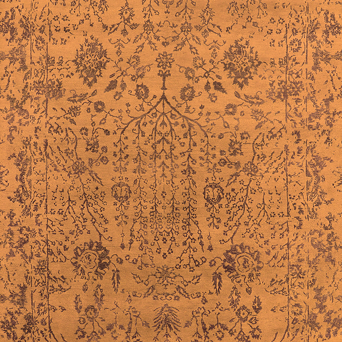 Oriental Orange Industrial Rug, urb2769org