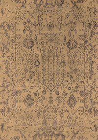 Oriental Brown Industrial Rug, urb2769brn