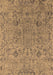 Oriental Brown Industrial Rug, urb2769brn