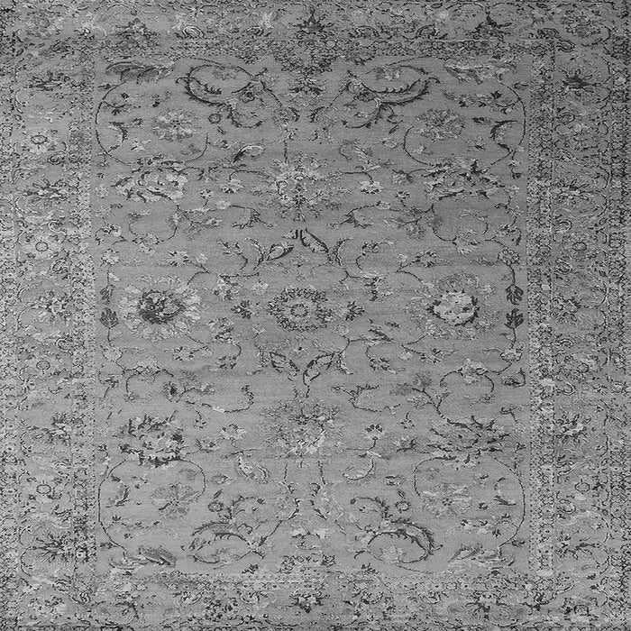 Square Oriental Gray Industrial Rug, urb2770gry