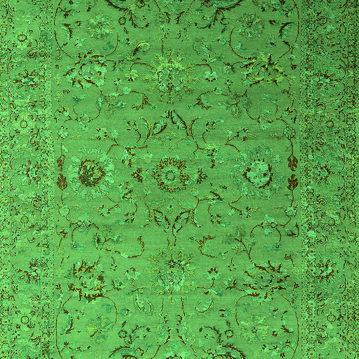 Oriental Green Industrial Rug, urb2770grn