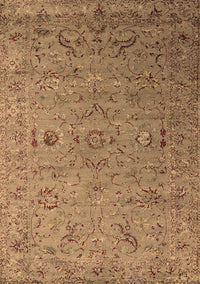 Oriental Brown Industrial Rug, urb2770brn