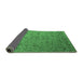 Sideview of Oriental Emerald Green Industrial Rug, urb2770emgrn