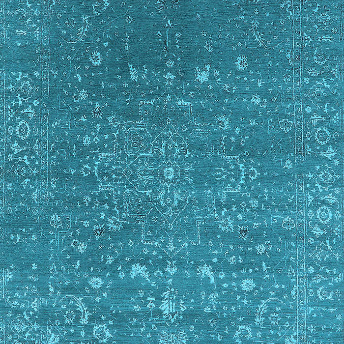 Oriental Light Blue Industrial Rug, urb2771lblu