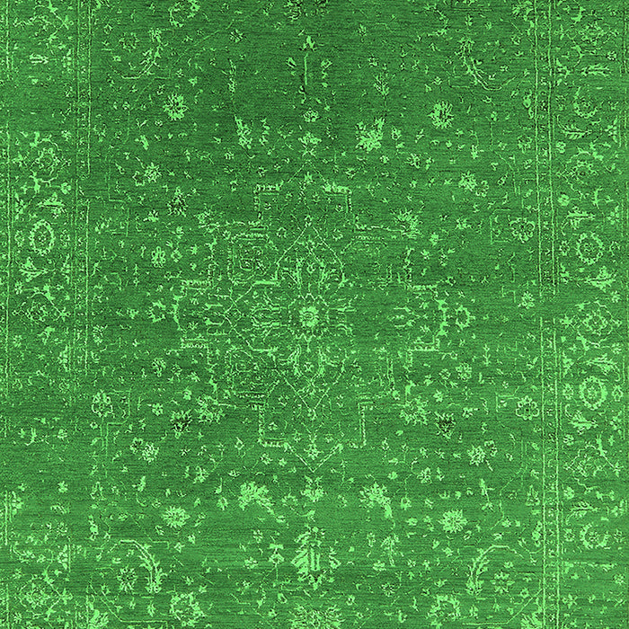 Oriental Green Industrial Rug, urb2771grn