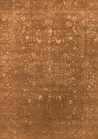 Oriental Orange Industrial Rug, urb2771org