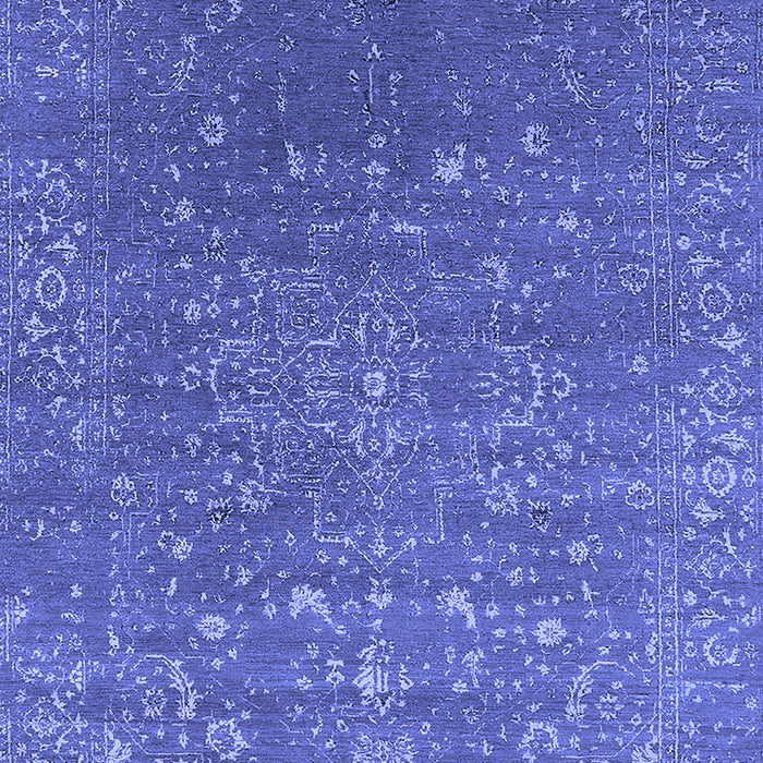 Oriental Blue Industrial Rug, urb2772blu