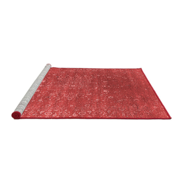 Industrial Red Washable Rugs