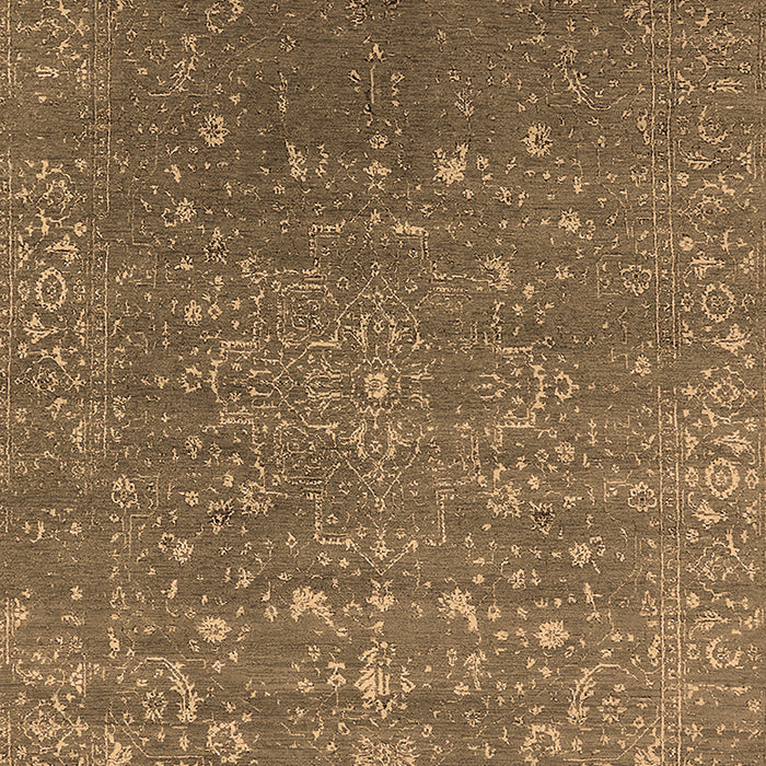 Oriental Brown Industrial Rug, urb2772brn