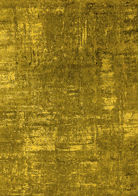 Oriental Yellow Industrial Rug, urb2773yw