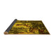 Sideview of Oriental Yellow Industrial Rug, urb2774yw