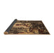 Sideview of Oriental Brown Industrial Rug, urb2774brn