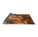 Sideview of Oriental Orange Industrial Rug, urb2774org