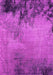 Machine Washable Oriental Pink Industrial Rug, wshurb2775pnk