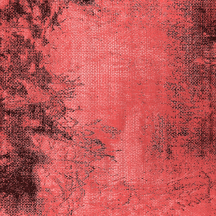 Machine Washable Oriental Red Industrial Rug, wshurb2775red