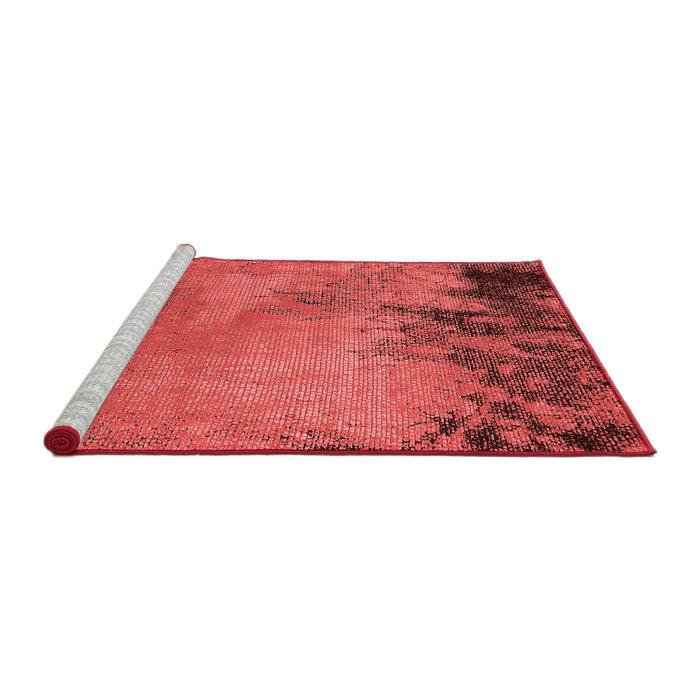 Industrial Red Washable Rugs