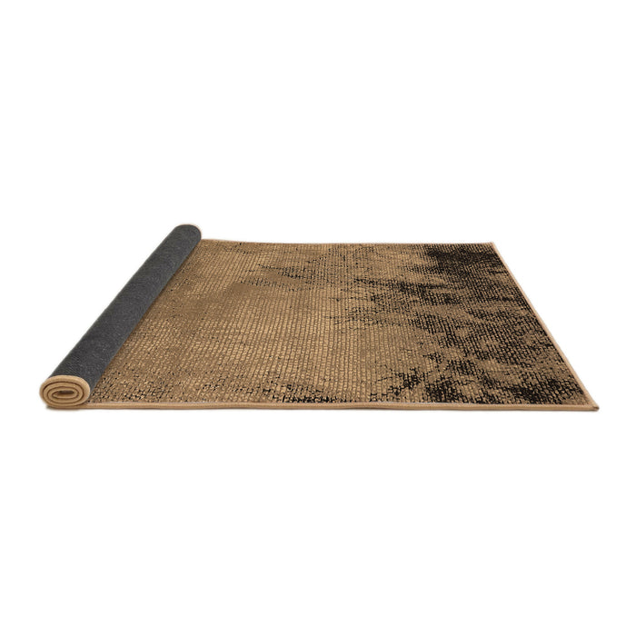 Sideview of Oriental Brown Industrial Rug, urb2775brn