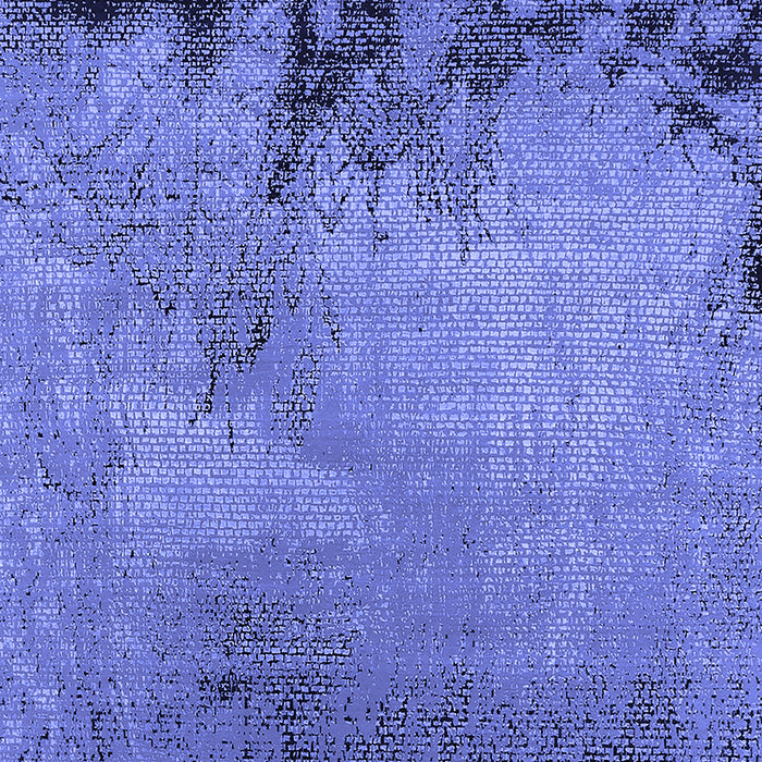 Machine Washable Oriental Blue Industrial Rug, wshurb2775blu