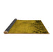 Sideview of Oriental Yellow Industrial Rug, urb2775yw