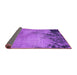 Sideview of Oriental Purple Industrial Rug, urb2775pur