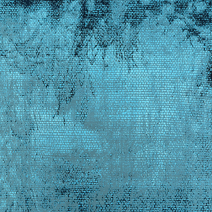 Machine Washable Oriental Light Blue Industrial Rug, wshurb2775lblu