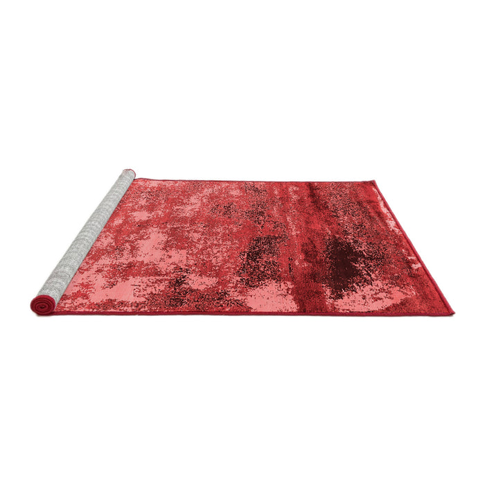 Industrial Red Washable Rugs