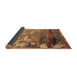 Sideview of Oriental Brown Industrial Rug, urb2776brn