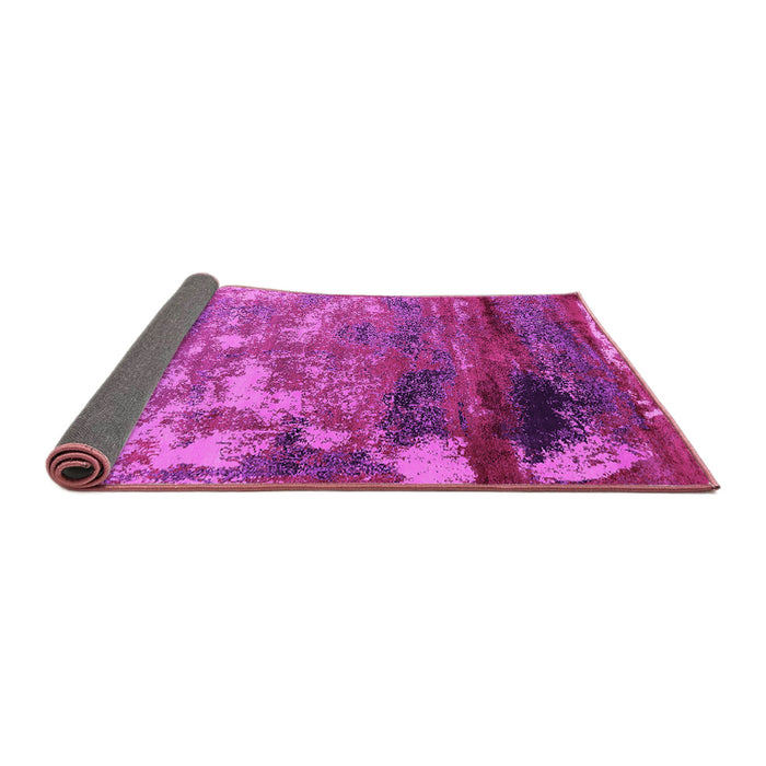Sideview of Oriental Pink Industrial Rug, urb2776pnk