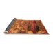 Sideview of Oriental Orange Industrial Rug, urb2776org