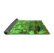 Sideview of Oriental Green Industrial Rug, urb2776grn