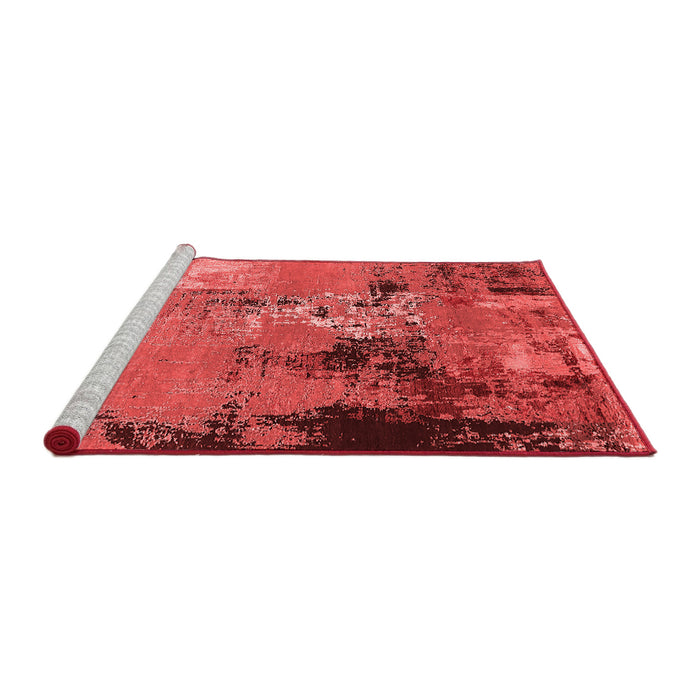 Industrial Red Washable Rugs