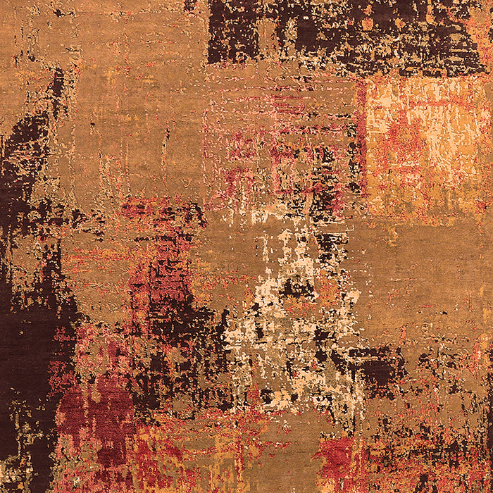 Machine Washable Oriental Orange Industrial Area Rugs, wshurb2777org