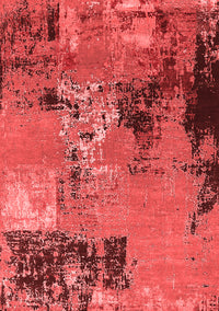 Oriental Red Industrial Rug, urb2777red