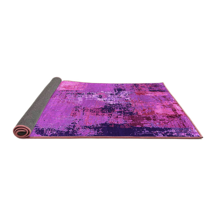 Sideview of Oriental Pink Industrial Rug, urb2777pnk