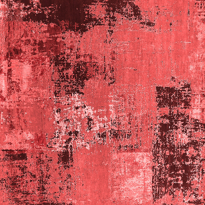 Machine Washable Oriental Red Industrial Rug, wshurb2777red