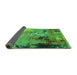 Sideview of Oriental Green Industrial Rug, urb2777grn