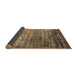 Sideview of Oriental Brown Industrial Rug, urb2778brn