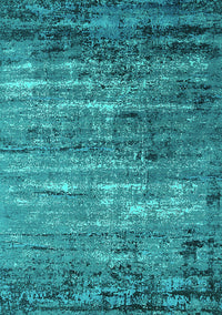 Oriental Turquoise Industrial Rug, urb2778turq