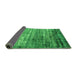 Sideview of Oriental Green Industrial Rug, urb2778grn