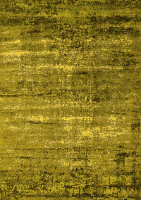 Oriental Yellow Industrial Rug, urb2778yw