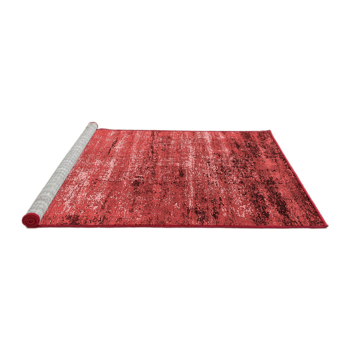 Industrial Red Washable Rugs