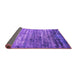 Sideview of Oriental Purple Industrial Rug, urb2778pur