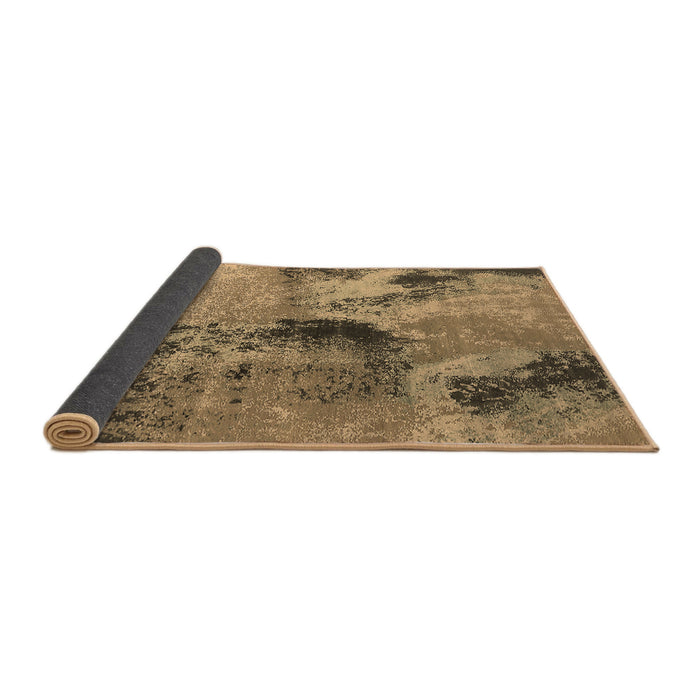 Sideview of Oriental Brown Industrial Rug, urb2779brn