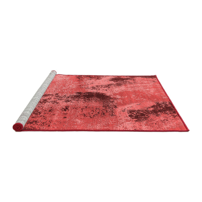 Industrial Red Washable Rugs