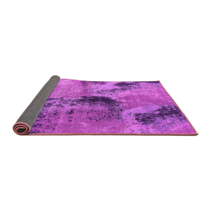 Sideview of Oriental Pink Industrial Rug, urb2779pnk