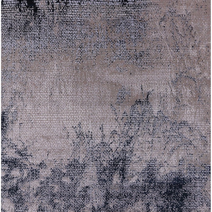 Square Machine Washable Industrial Modern Gray Rug, wshurb2780