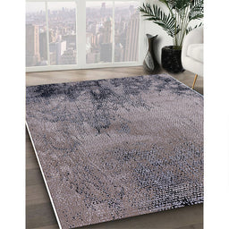 Machine Washable Industrial Modern Gray Rug in a Family Room, wshurb2780